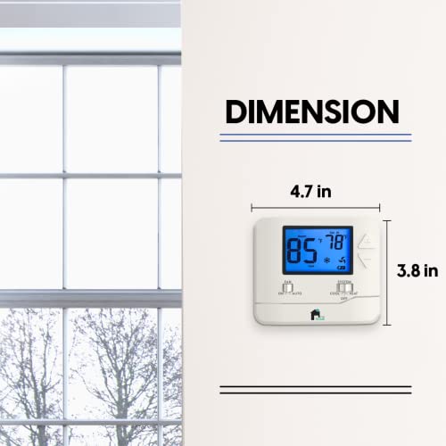 Econohome EH701 Non-Programmable Thermostat For Home thumb #4