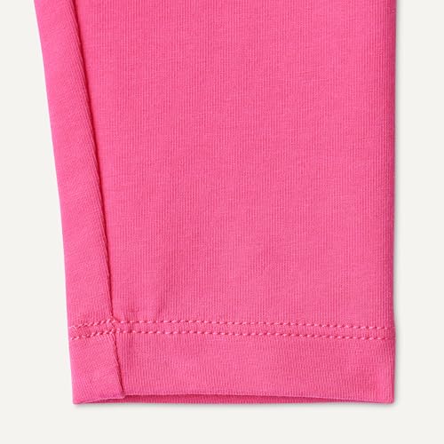 Image of Amazon Essentials Girls' Cotton Stretch Leggings, Multipacks