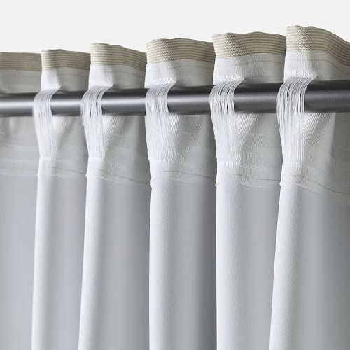 Amazon｜VILBORG ヴィルボリ 遮光カーテン（わずかに透光） 1組