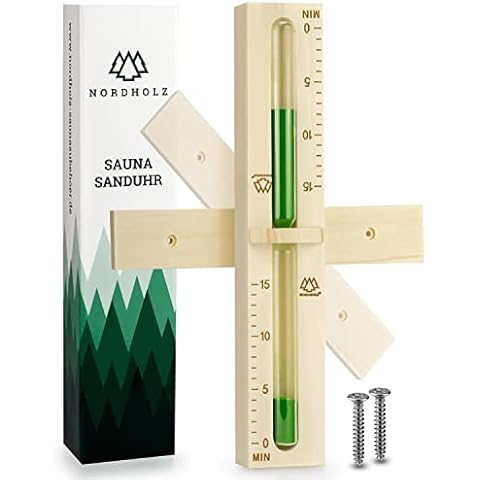 Reloj de arena para sauna de 15 minutos Nordholz Cover