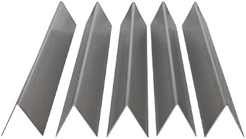 RiversEdge Products Stainless Flavorizer Bars, Set of 5, 16 Gauge, 17.5", 62784, 7620, Made in USA