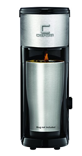 Chefman RJ14-SKG Versa Brew & Coffee Ground Brewer, Black