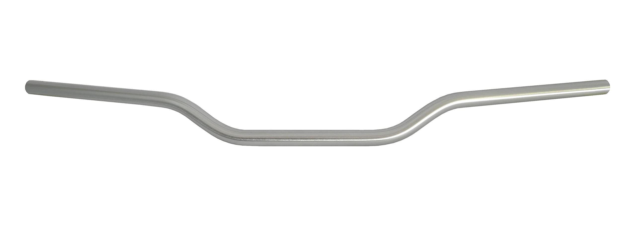 Guidon Accossato Silver en Aluminium pour Kawasaki Z750 - 22 mm