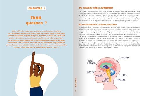 Mon cahier TDAH - Bien vivre avec son esprit dispersé !: Tous les conseil d'organisation et de concentration - Gérer le quotidien et le travail sereinement - S'accepter tel que l'on est – vue 4