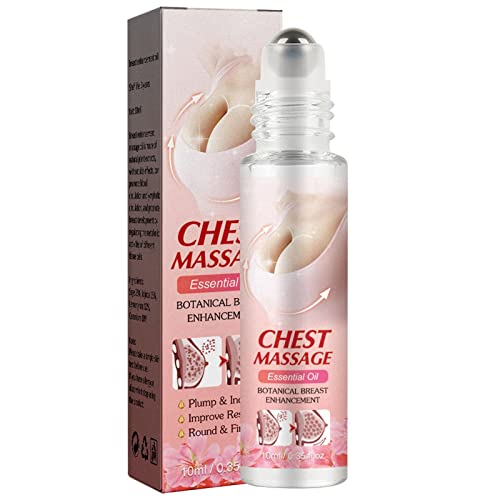 Óleo essencial de busto natural, essência de massagem de ervas para aumento dos seios – óleo de aume