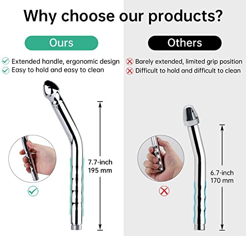 V-Frankness Shower Enema Kit With 100 Inches Hose, Water Control Valve, And Diverter, Colonic Douche System Cleaner For Men And Women #TOP4