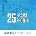 RYSE Loaded Protein Powder - Jet-Puffed Marshmallow - 25g Whey Protein Isolate & Concentrate with Prebiotic Fiber & MCTs - Low Carb, Low Sugar, Digestive-Friendly - 27 Servings / 2 lb Tub - Image 3