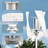 CHRISK 5Kw Wind Turbine Kit Household Generator 12V24v48v Vertical Axis Permanent Magnetic Levitation Generator with MPPT Controller