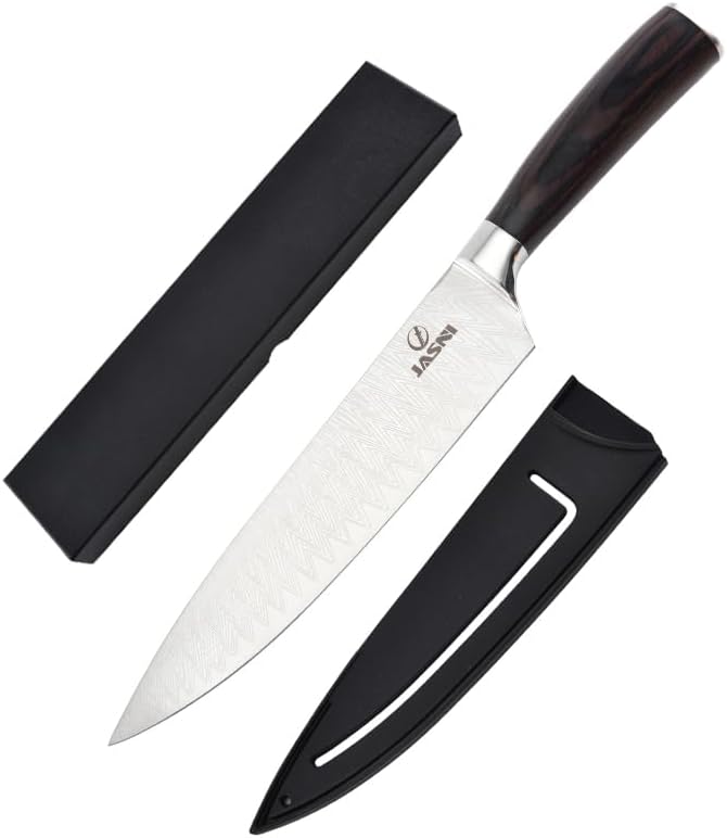 8 inch Chef Knife,Ultra Sharp Kitchen Knife High Carbon Stainless...
