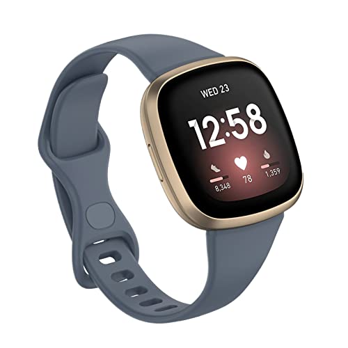 LICHIFIT fitbit versa4/versa3/sense2/sensepoh xg ׂ ւoh TPU _炩 ʋC ϋv X|[coh ANZT[ iL u[OCj