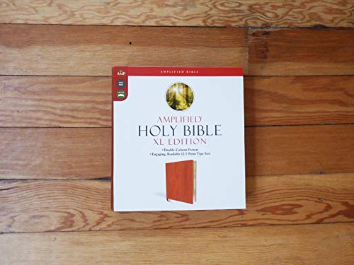 Amplified Holy Bible, XL Edition, Leathersoft, Brown