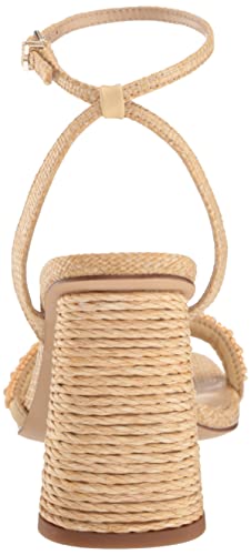 Sam Edelman Women's Kia Heeled Sandal, Bleached Beechwood Bead, 7 #TOP2