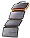 Solar Charger 25000mAh ADDTOP Portable Solar Power Bank with Type-C Input for Smart Phones, Ipad, Laptop and Outdoor Waterproof