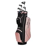 Callaway REVA - Juego completo de golf para mujer (oro rosa, 8 piezas (regular), mano derecha)