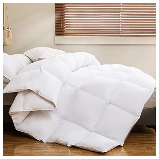 Airensky Queen Comforter Duvet Insert - Goose Down Comforter Queen Size, All Season Down Alternative Bedding Comforter with Corner Tabs (White 90”x90”)