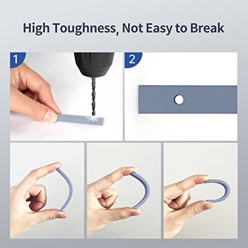 Image of ANYCUBIC Tough Resin 2.0, 3D Printer Resin with Upgraded High Toughness and High Precision, 365-405nm Fast Curing 3D Resin for 4K 8K LCD /DLP /SLA 3D Printing (4Packs 1kg Grey, 4kg in Total)