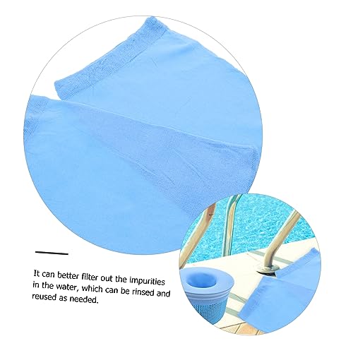 YARNOW 20 Pçs Meias De Filtro De Piscina Cesto De Piscina Skimmer Meias De Piscina Para Cesto De Ski