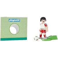 PLAYMOBIL Jugador de fútbol, Polonia , Color Poland