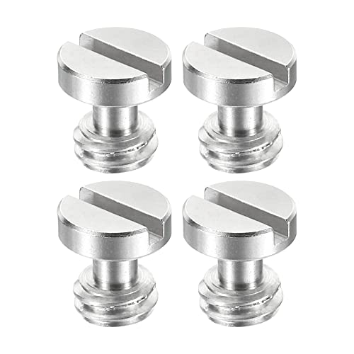 PATIKIL 3/8"-16 Thread 13mm Length Camera Quick Release Screw Tripod Screw