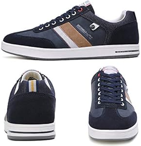 ARRIGO BELLO Sneakers voor heren, sneakers, casual, atletisch, modieus, espadrilles, maat 41-46, B Grijs, 42 EU
