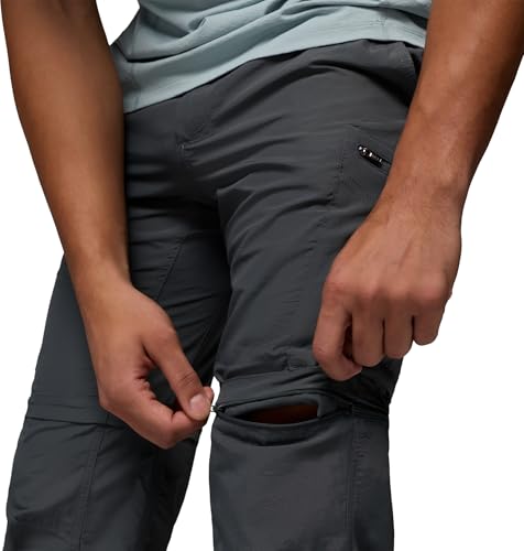 Image of Columbia Men Loose Mid Rise Omni-Wick Ridge Convertible Hiking and Trekking Pant