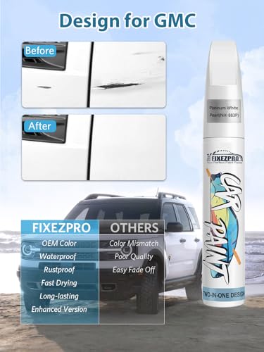 Image of Ebony Twilight Metallic(GB8 /WA384A) Touch Up Paint for GMC, Exact Color Match Car Paint Scratch Repair Remover Pen Kit Fix Vehicle Chips and Automotive Nicks Scuff