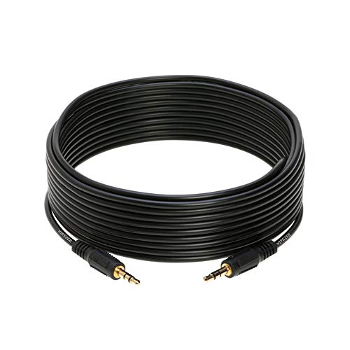 Cable Estéreo Auxiliar 3.5mm Macho a Macho 7.62 m