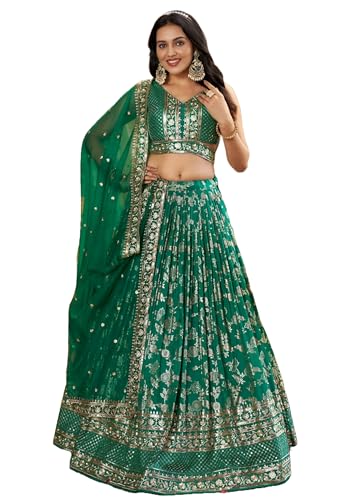 Lehenga en soie Dolla Jacquard l'éclat de la tradition pour vos fêtes