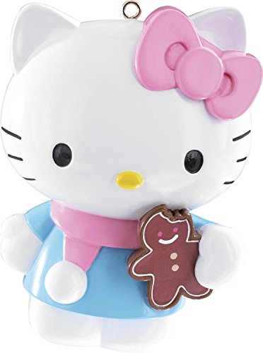 1 X Hello Kitty With Gingerbread 2014 Carlton Heirloom Ornament by American Greetings