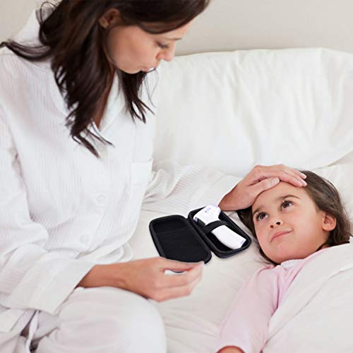 WATIIFUFU Custodia Rigida Eva Compatta e Antiurto Per Termometro Frontale Resistente e Portatile Per Casa e Viaggio Protezione Contro Urti e Graffi Per Trasportare in Modo Sicuro Termometro