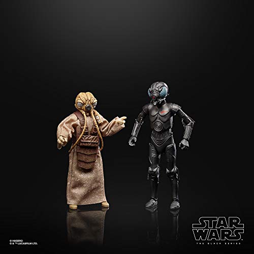 Star Wars The Black Series 4-Lom And Zuckuss Toys 6-Inch-Scale The Empire Strikes Back Collectible Figures 2-Pack (Amazon Exclusive) #TOP3