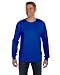 Hanes TAGLESS 6.1 Long Sleeve with Pocket (Pack of 1) Size:XX-Large Color:Deep Royal