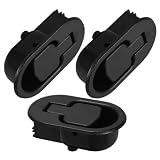 Amosfun Maniglia di Ricambio per Reclinabile 3 Pezzi in Abs Nera