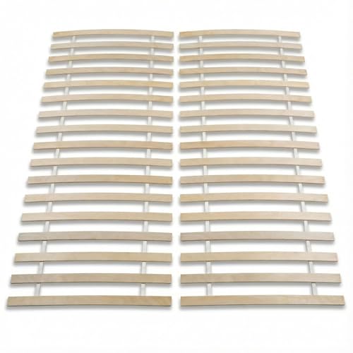 IDIMEX PASIA Lattenrost 180 x 200 cm, Natur - Rollrost aus hochwertigem Birke-Schichtholz, 17 stabile Federleisten, inklusive Montageschrauben, flexibel einsetzbar als Ersatz oder für Neubett