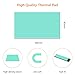Thermal Pad, SYY Silicone Thermal Pads 80x40x0.5mm, High Temperature Resistance and Non Conductive for Laptop Heatsink/GPU/CPU/LED Cooler (0.5mm)