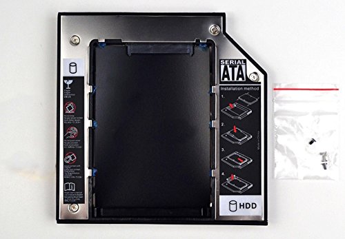 12.7mm 2nd SATA HDD SSD Hard Drive Optical bay Caddy Adapter 12.7mm 2nd SATA HDD SSD Hard Drive Optical bay Caddy Adapter