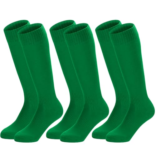 Regilt 3 Pairs Kids Youth Baseball Socks Cushioned Soccer...