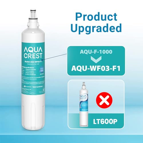 AQUA CREST Filtro de água F-1000, F-2000, 4204490 Sub Zero substituição para F-1000S, F-2000, F-3000