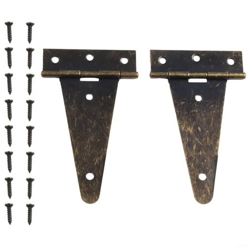 Heavy Duty Bronze Hinges For Hanging Cabinet Doors And Marine Cabins, 2pcs