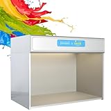 KJZQLMZ Toy Color Evaluation Cabinet, Industrial 6-Light Source Light Box, Textile Printing Color Matching Cabinet, Laboratory Color Controller Light Box