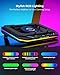 seenda Laptop Cooling Pad, Gaming Laptop Cooler with 4.72inch Turbo Fan, Dust Filters, Touch Control, RGB Light, 10-17.3inch Laptop Cooler with 3-Port USB Hub