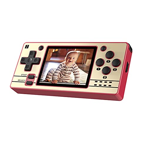 iTECHOR POWKIDDY Q20 Mini Handheld Game Console Built in 5000 Games(64GB), 2.4 inch Screen Retro Video Games Console Portable, Open Source Linux System Game Player Handheld