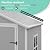UDPATIO Outdoor Resin Storage Shed 6x4 FT, Plastic Garden Shed for Bike, Garbage Can, Tool, Outside Sheds with Lockable Door for Backyard, Patio, Lawn, Grey & White