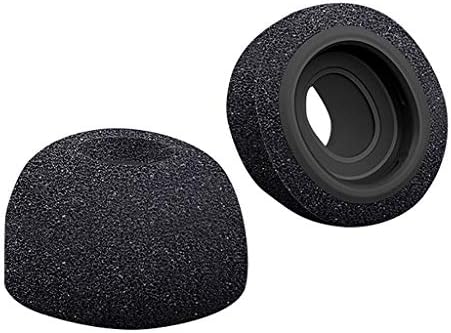 Fewear for Airpods Pro Sponge Silicone Memory Foam Replacement Ear Tips Buds for Airpods Pro Headphones (Black)