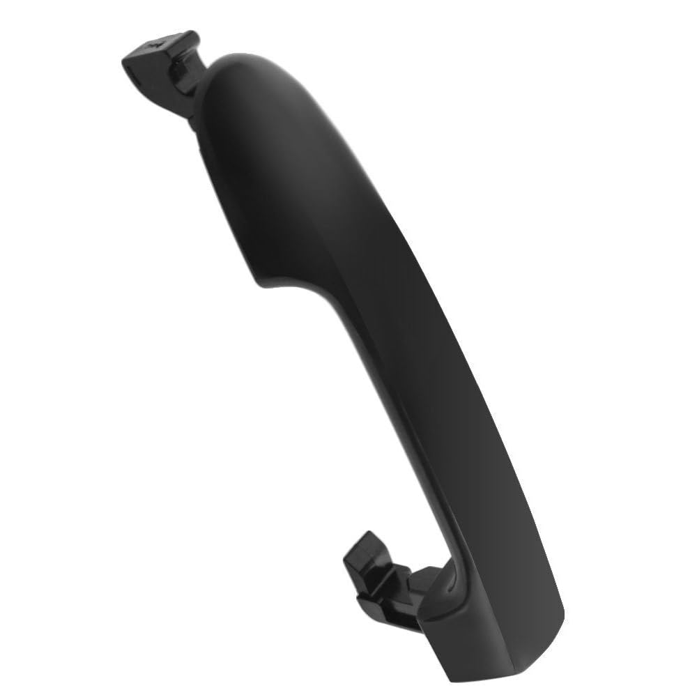 Riloer Maniglia per porta esterna sinistra, maniglia esterna in plastica nera, adatta per Hy-undai i20 2007-2014