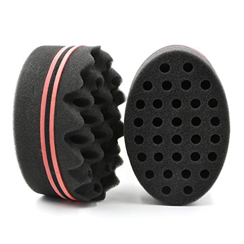 RioRand Hair Sponge for Curls Men Women Kids Magic Brush Barber Twist Sponge