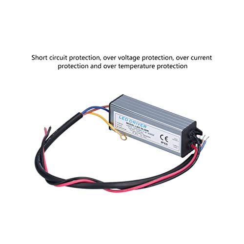 Image of LED Driver Waterproof IP65 Power Supply Transformer Adapter AC 95 to 265V to DC 24 to 42V Low Voltage Output 900mA Power Converter for LED Light(LED Lamp 30-36W)