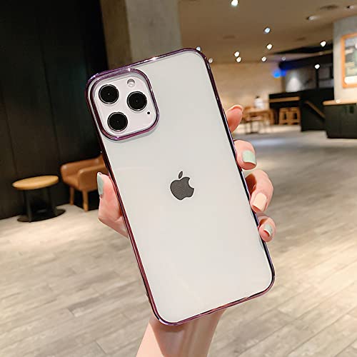 Coque silicone pour iPhone 13 Pro avec placage souple ultra-fin