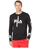 Fila Martino Long Sleeve Tee Black/White MD