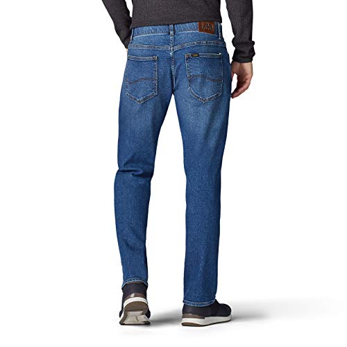 Image of Lee Men's Straight Fit Cotton Jeans